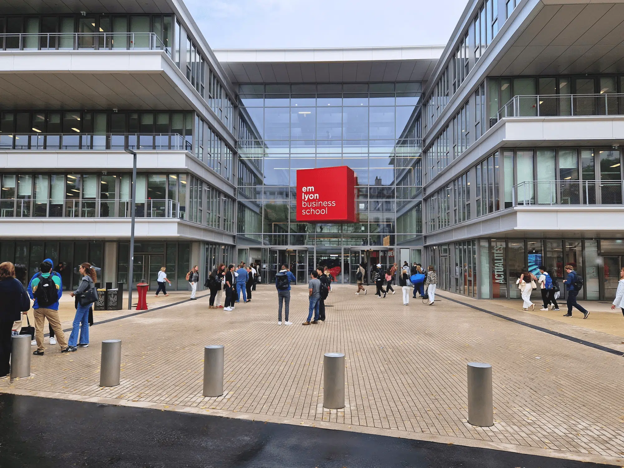 Sécurisation du campus de emlyon business school à Lyon